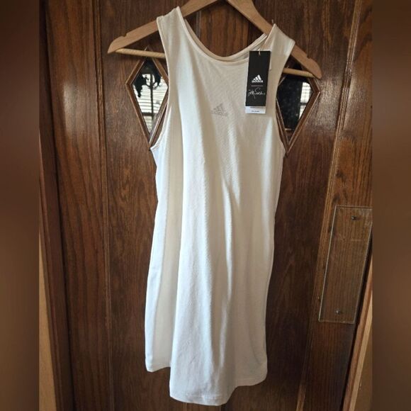 Adidas Racerback Tank Dress Athletic XSMALL NWT - Picture 5 of 15